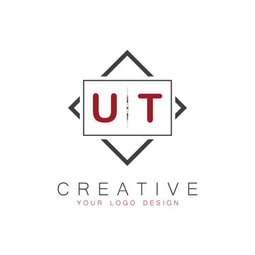 initial monogram logo for Creative with square style design.