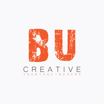 initial monogram logo with letter creative design.
