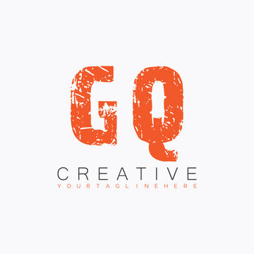 initial monogram logo with letter creative design.
