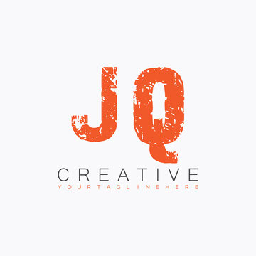 initial monogram logo with letter creative design.
