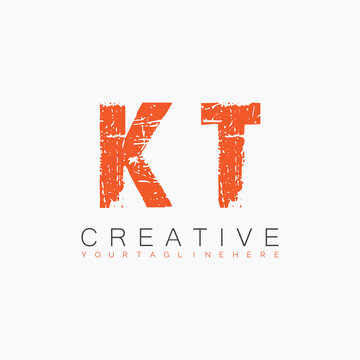 initial monogram logo with letter creative design.
