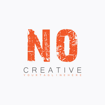 initial monogram logo with letter creative design.
