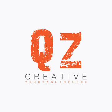 initial monogram logo with letter creative design.
