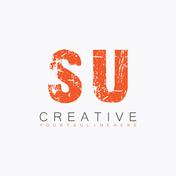 initial monogram logo with letter creative design.
