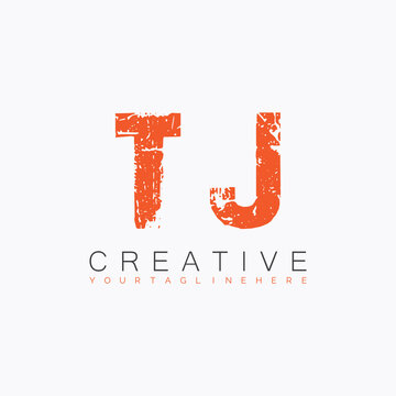 initial monogram logo with letter creative design.
