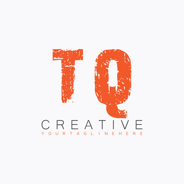 initial monogram logo with letter creative design.
