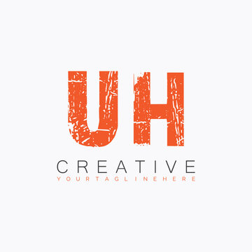 initial monogram logo with letter creative design.

