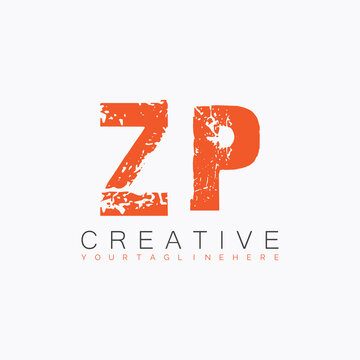 initial monogram logo with letter creative design.
