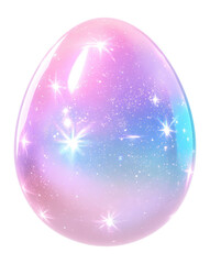 Wall Mural - png egg icon pastel art illustration.