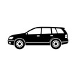 © Md - station wagon icon, station wagon silhouette vector illustration-simple silhouette illustration of station wagon, perfect for station wagon logos and icons