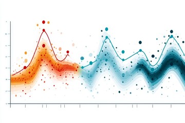 Poster - consumer trends: a visual data analysis - market research visualization. data points, trends, consum