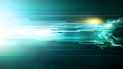 Fototapete - Abstract Futuristic Technology Design Background