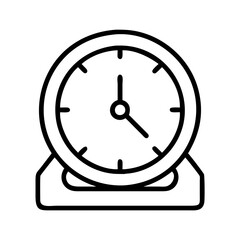 Poster - Alarm clock icon time management reminder schedule deadline appointment wake up call