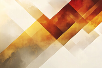 Poster - Abstract Warm Tones Geometric Background with Diagonal Lines and Subtle Texture