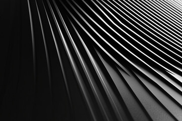 Poster - Abstract Metal Lines Pattern in Dark Tones creating a Modern Design