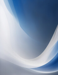 Wall Mural - abstract blue background with waves - abstract light blue waves background - Generative AI