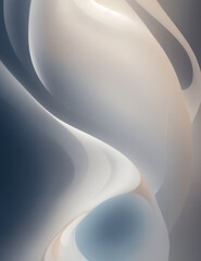 Wall Mural - abstract blue background - abstract dark blue waves background - Generative AI