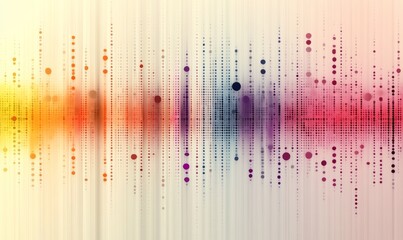 Poster - Abstract background with a pixel mosaic. The pattern of the pixels is made up of small squares, which form an elegant gradient from light to dark shades of color. 