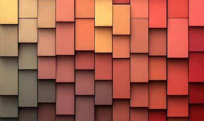 Poster - Abstract background with a pixel mosaic. The pattern of the pixels is made up of small squares, which form an elegant gradient from light to dark shades of color. 