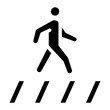 © Hamid - Pedestrian line icon