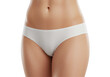 © ROCKETX - Isolated Female Waistline and Hips in White Underwear