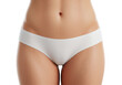 © ROCKETX - Isolated Female Body Waist Hips White Panties