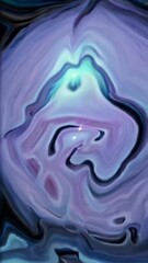Fototapete - Vibrant colors blending and swirling, generating mesmerizing visual patterns with luminous bursts emerging dynamically from intricate abstract formations