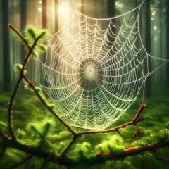 a spider web