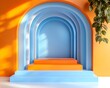© Prap - Arch Display Steps Sunny Room