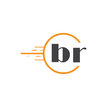 initial monogram logo with circle style design.