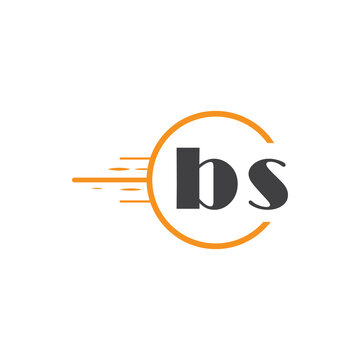 initial monogram logo with circle style design.