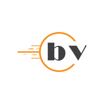 initial monogram logo with circle style design.