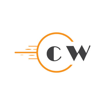 initial monogram logo with circle style design.