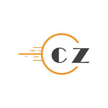 initial monogram logo with circle style design.