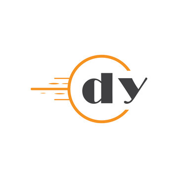 initial monogram logo with circle style design.