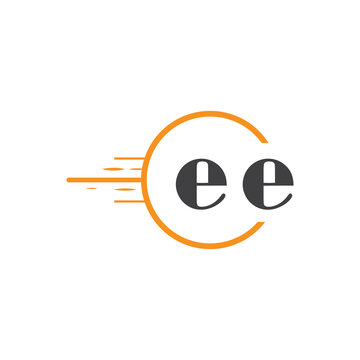 initial monogram logo with circle style design.