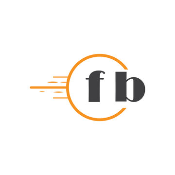 initial monogram logo with circle style design.