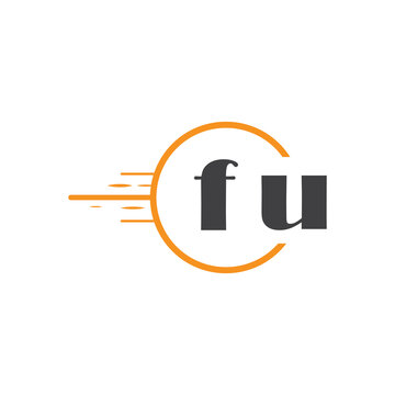 initial monogram logo with circle style design.