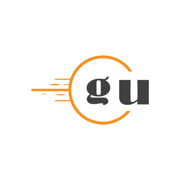 initial monogram logo with circle style design.
