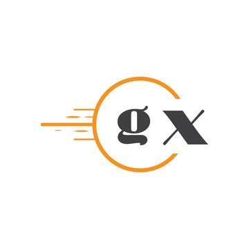 initial monogram logo with circle style design.