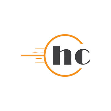 initial monogram logo with circle style design.
