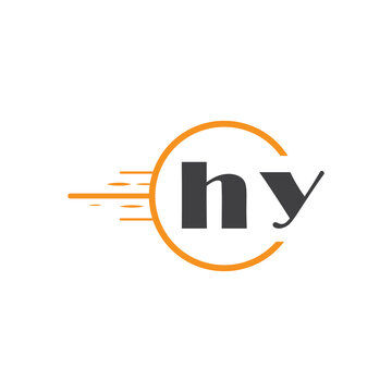 initial monogram logo with circle style design.