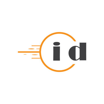 initial monogram logo with circle style design.