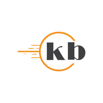 initial monogram logo with circle style design.