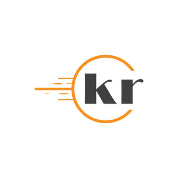 initial monogram logo with circle style design.