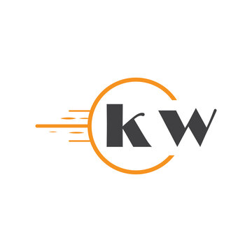 initial monogram logo with circle style design.