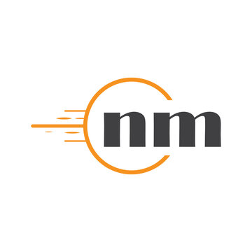 initial monogram logo with circle style design.