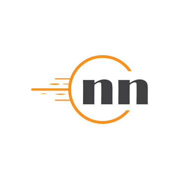initial monogram logo with circle style design.