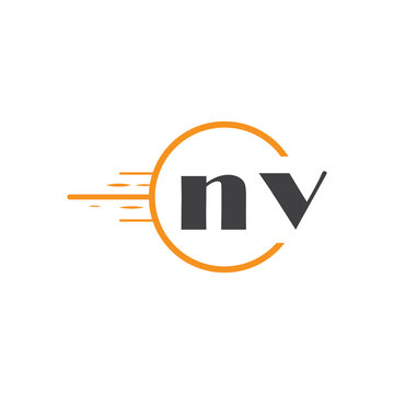 initial monogram logo with circle style design.