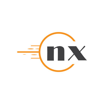 initial monogram logo with circle style design.